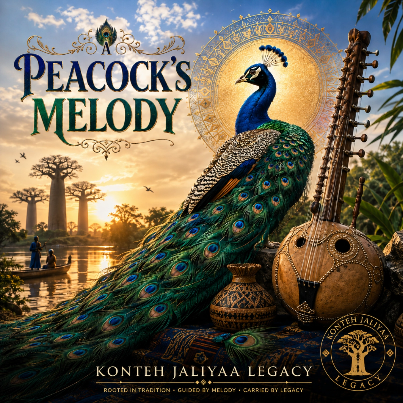 A Peacock's Melody album art by Konteh Jaliyaa Legacy
